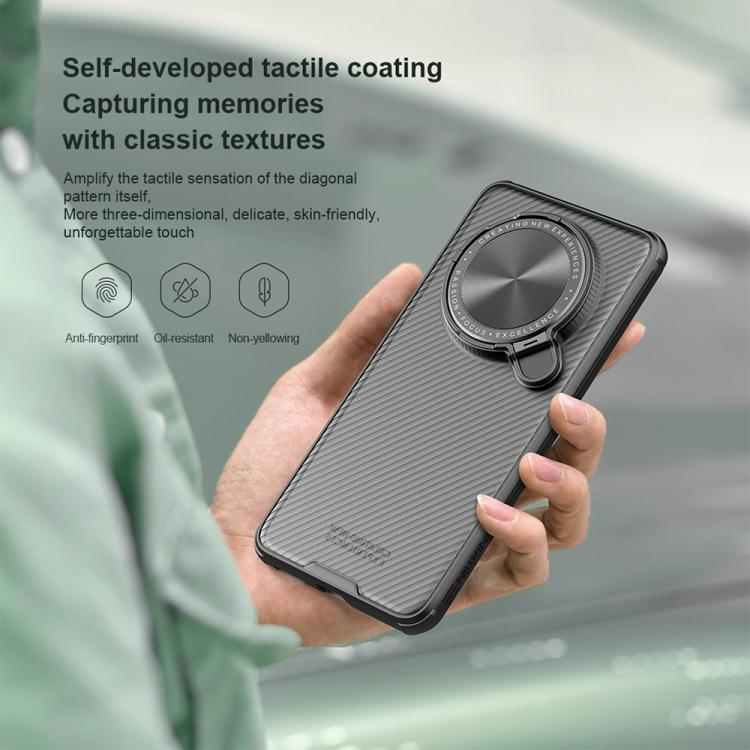 For Huawei Mate 70 Pro / 70 Pro+ NILLKIN CamShield Prop Translucent PC Phone Case(Black) - Huawei Cases by NILLKIN | Online Shopping UK | buy2fix
