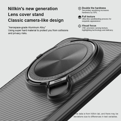 For Huawei Mate 70 Pro / 70 Pro+ NILLKIN CamShield Prop Translucent PC Phone Case(Black) - Huawei Cases by NILLKIN | Online Shopping UK | buy2fix