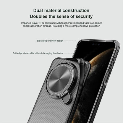 For Huawei Mate 70 Pro / 70 Pro+ NILLKIN CamShield Prop Translucent PC Phone Case(Black) - Huawei Cases by NILLKIN | Online Shopping UK | buy2fix