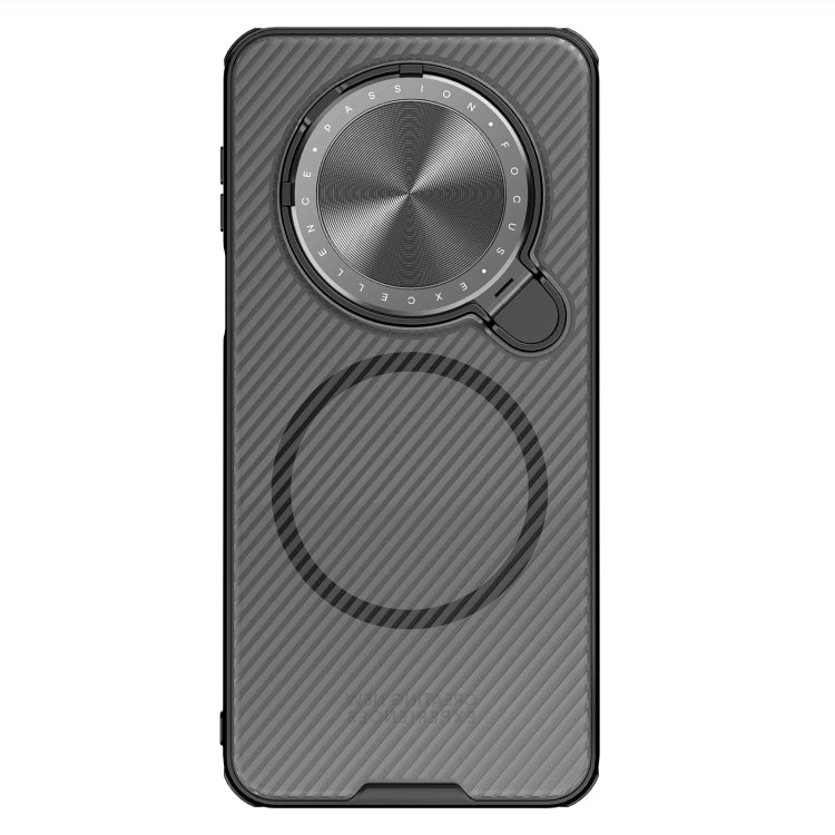 For Huawei Mate 70 NILLKIN CamShield Prop MagSafe Magnetic Translucent PC Phone Case(Black) - Huawei Cases by NILLKIN | Online Shopping UK | buy2fix