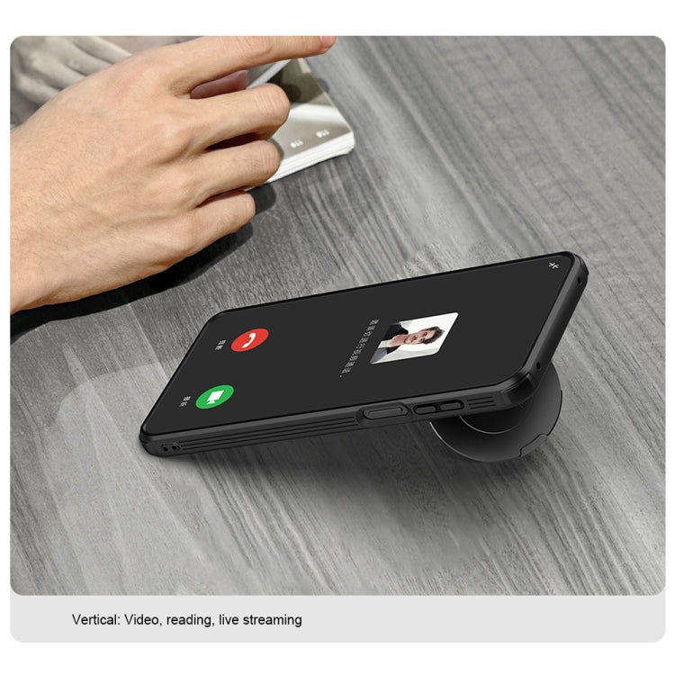 For Huawei Mate 70 NILLKIN CamShield Prop MagSafe Magnetic Translucent PC Phone Case(Black) - Huawei Cases by NILLKIN | Online Shopping UK | buy2fix