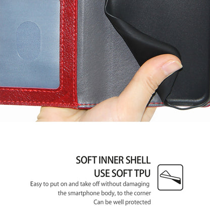 For Samsung Galaxy S25 5G Zipper Bag Leather Phone Case(Red) by buy2fix