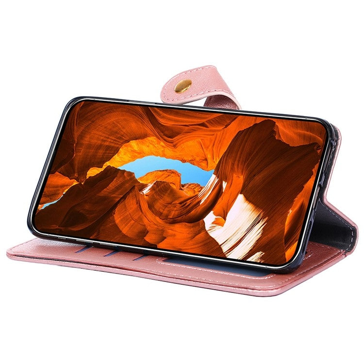 For Samsung Galaxy S25+ 5G Zipper Bag Leather Phone Case(Rose Gold) by buy2fix
