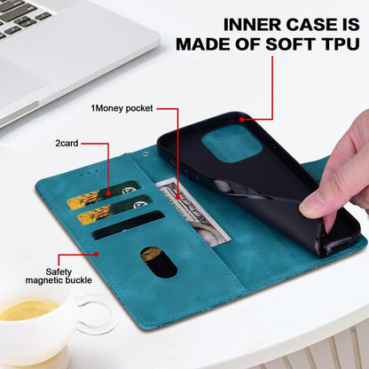 For Samsung Galaxy S25 5G Lace Floral Embossed Magnetic Buckle PU Phone Case With Wrist Strap(Green) by buy2fix