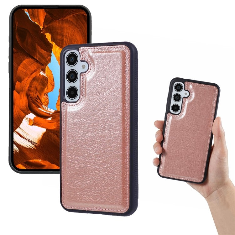 For Samsung Galaxy S25 5G Multifunctional 7-Card Wallet Leather Phone Case(Rose Gold) by buy2fix