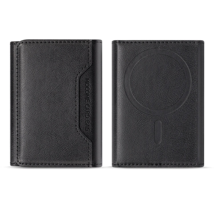 Pindun Multifunctional MagSafe Magnetic Wallet Card Bag Case With Retail Box(Black) - Adhesive Card Holders by buy2fix | Online Shopping UK | buy2fix