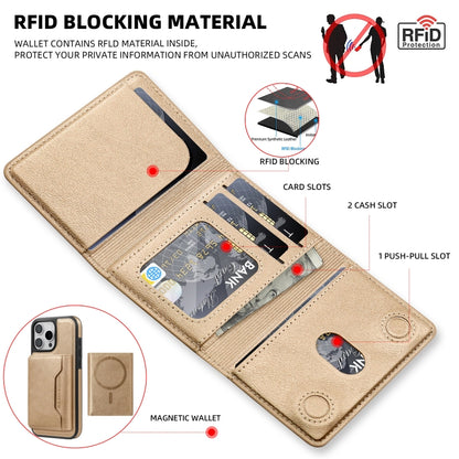 Pindun Multifunctional MagSafe Magnetic Wallet Card Bag Case With Retail Box(Green) - Adhesive Card Holders by buy2fix | Online Shopping UK | buy2fix