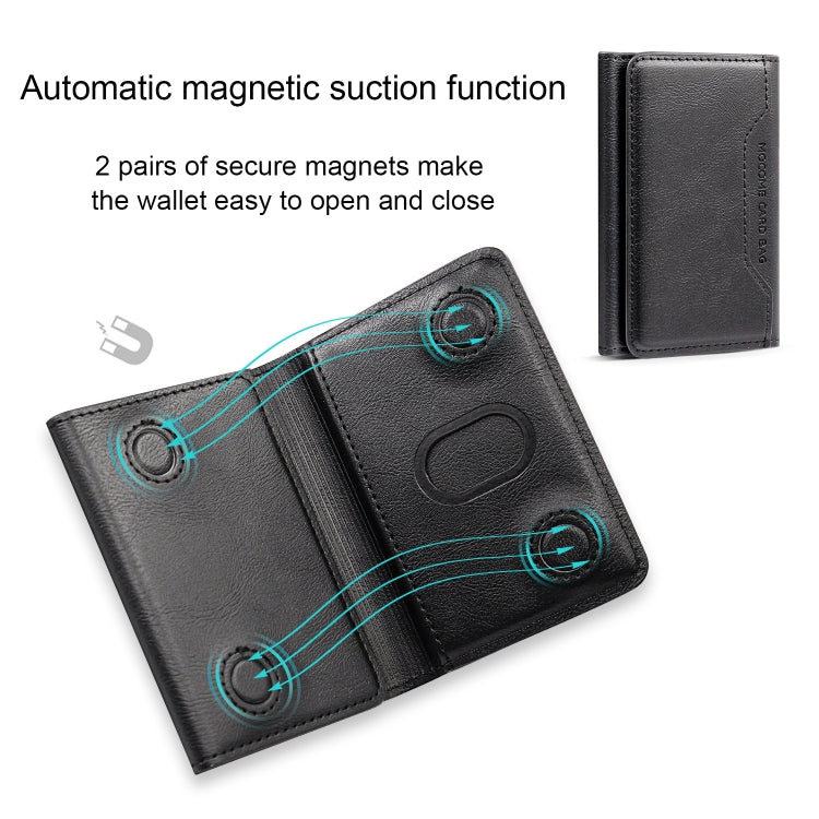 Pindun Multifunctional MagSafe Magnetic Wallet Card Bag Case With Retail Box(Brown) - Adhesive Card Holders by buy2fix | Online Shopping UK | buy2fix