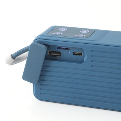 T&G TG685 Mini Portable Outdoor Wireless Bluetooth Speaker with LED Atmosphere Light(Black) - Desktop Speaker by T&G | Online Shopping UK | buy2fix