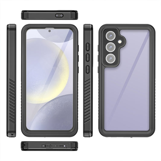 For Samsung Galaxy S24 FE 5G RedPepper Shockproof IP68 Waterproof PC Hybrid TPU Phone Case(Black) - Galaxy S24 FE 5G Cases by RedPepper | Online Shopping UK | buy2fix