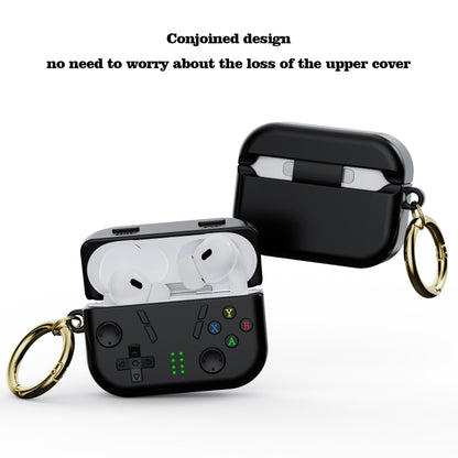 For AirPods Pro 2 / AirPods Pro Game Console Shape Wireless Earphones Protective Case(Blue) - For AirPods Pro 2 by buy2fix | Online Shopping UK | buy2fix