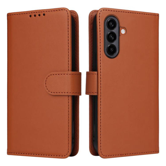 For Galaxy A56 5G BETOPNICE BN-005 2 in 1 Detachable Imitate Genuine Leather Phone Case(Brown)