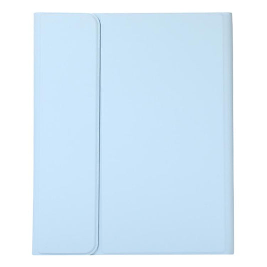 For OPPO Pad 3 / Pad 2 Candy Color Bluetooth Keyboard Leather Case,Square Keys with Touchpad(Misty Blue) - For OPPO by buy2fix | Online Shopping UK | buy2fix