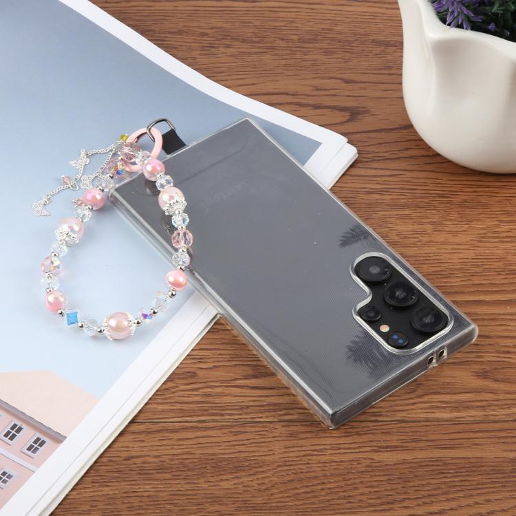 Tassels Chain Phone Anti-lost Short Lanyard(Pink) - Lanyards & Wrist Straps by buy2fix | Online Shopping UK | buy2fix