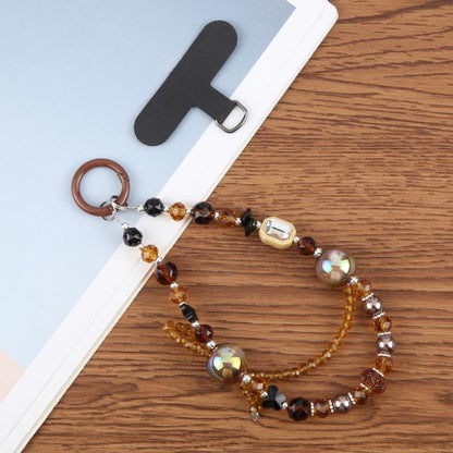 Flow Color Chain Phone Anti-lost Short Lanyard(Purple) - Lanyards & Wrist Straps by buy2fix | Online Shopping UK | buy2fix