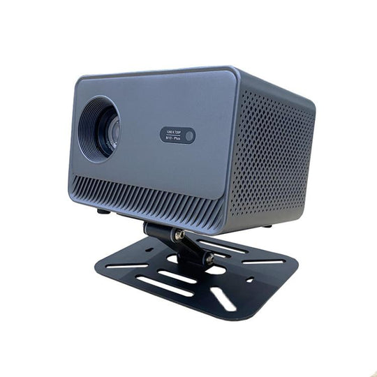 M10 Plus 1280 x 720P 200ANSI Amlogic H713 CPU Android 11 Smart Projector with Bracket, UK Plug(Metal Grey)