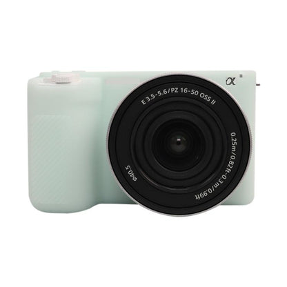 For Sony ZV-E10 II / ZV-E10M2 Glossy Soft Silicone Protective Case(Jelly Green) - Protective Case by buy2fix | Online Shopping UK | buy2fix