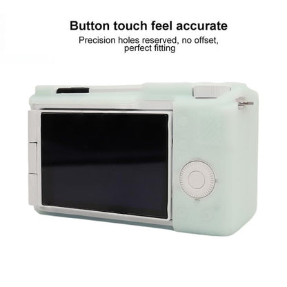 For Sony ZV-E10 II / ZV-E10M2 Glossy Soft Silicone Protective Case(Jelly Green) - Protective Case by buy2fix | Online Shopping UK | buy2fix