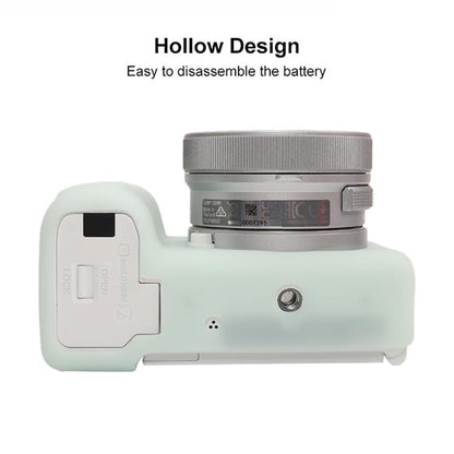 For Sony ZV-E10 II / ZV-E10M2 Glossy Soft Silicone Protective Case(Jelly Green) - Protective Case by buy2fix | Online Shopping UK | buy2fix