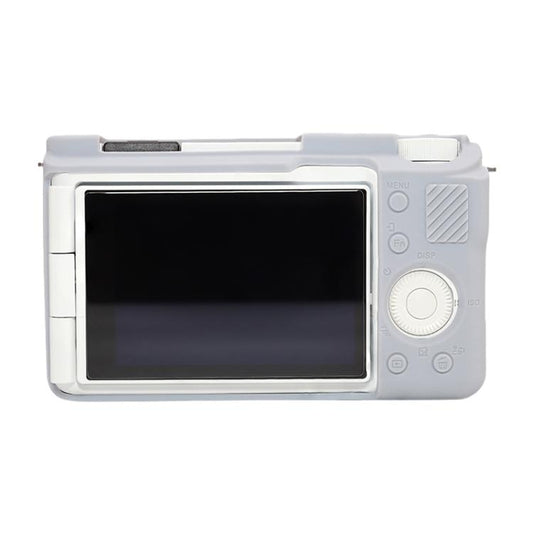 For Sony ZV-E10 II / ZV-E10M2 Glossy Soft Silicone Protective Case(Grey) - Protective Case by buy2fix | Online Shopping UK | buy2fix