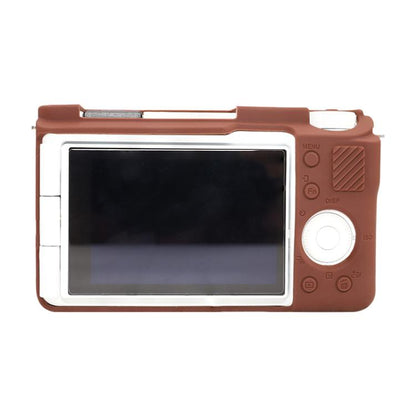 For Sony ZV-E10 II / ZV-E10M2 Glossy Soft Silicone Protective Case(Coffee) - Protective Case by buy2fix | Online Shopping UK | buy2fix