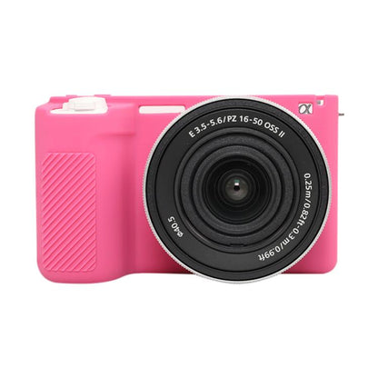 For Sony ZV-E10 II / ZV-E10M2 Glossy Soft Silicone Protective Case(Rose Red) - Protective Case by buy2fix | Online Shopping UK | buy2fix