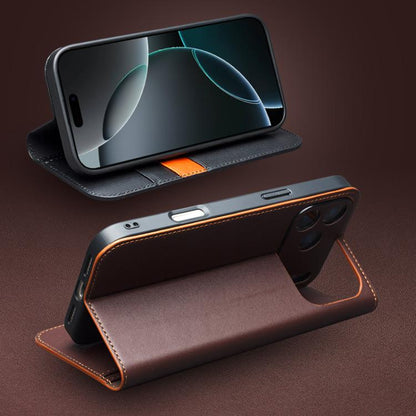 For iPhone 17 QIALINO Classic Gen2 Genuine Leather Phone Case(Black) - iPhone 17 Cases by QIALINO | Online Shopping UK | buy2fix