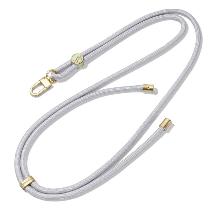 DUX DUCIS Garden Series Tile Pattern Adjustable Crossbody Phone Lanyard(Grey) - Lanyards & Wrist Straps by DUX DUCIS | Online Shopping UK | buy2fix