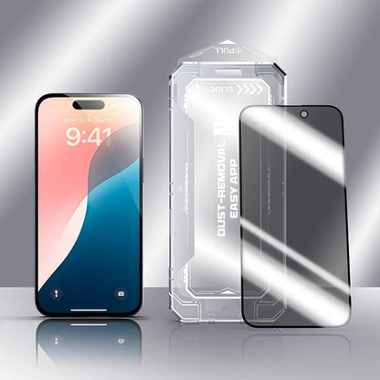 For iPhone 12 Pro Max Easy Install Privacy Tempered Glass Film - iPhone 12 Pro Max Tempered Glass by buy2fix | Online Shopping UK | buy2fix