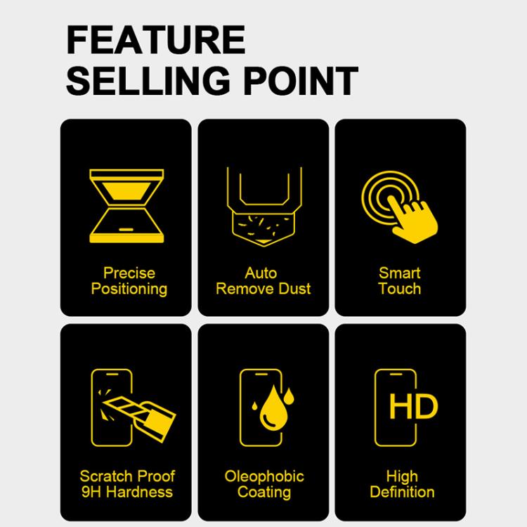 For iPhone 16 Pro Easy Install HD Tempered Glass Film - iPhone 16 Pro Tempered Glass by buy2fix | Online Shopping UK | buy2fix