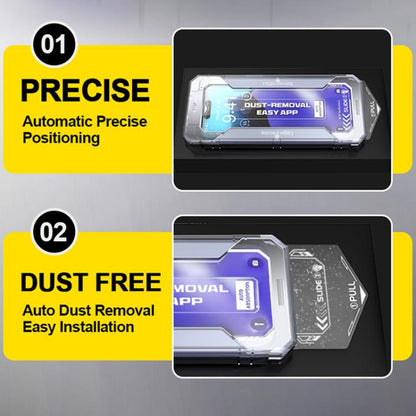 For iPhone 16 Pro Easy Install HD Tempered Glass Film - iPhone 16 Pro Tempered Glass by buy2fix | Online Shopping UK | buy2fix