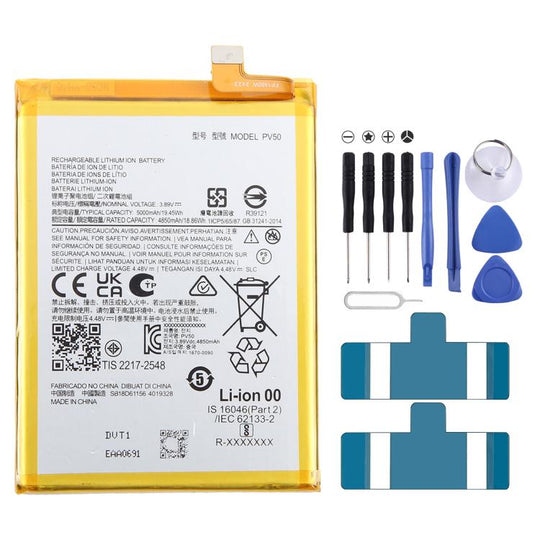 For Motorola Moto G73 XT-2237 PV50 5000mAh Battery Replacement