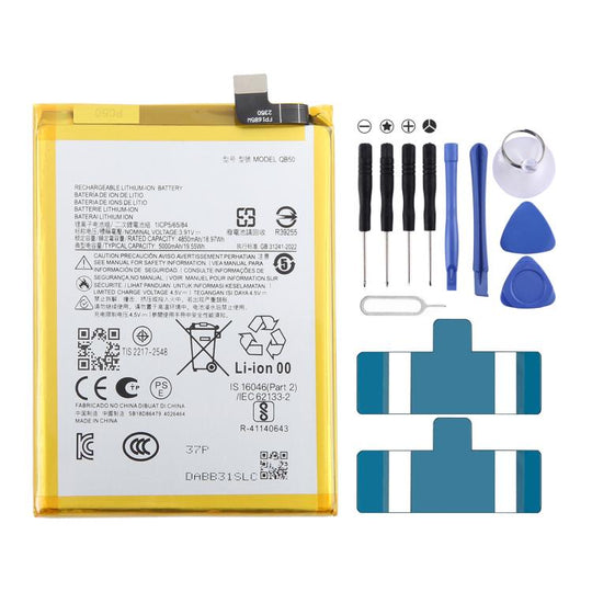 For Motorola Moto G84 5G XT2347 QB50 5000mAh Battery Replacement