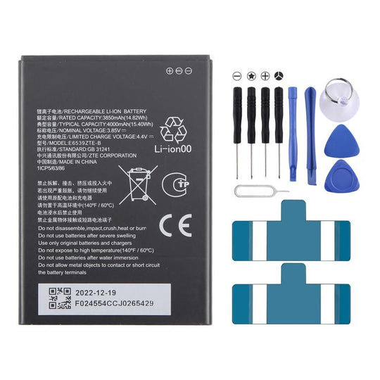 For ZTE Blade A53  E6539ZTE-B 3850mAh Battery Replacement