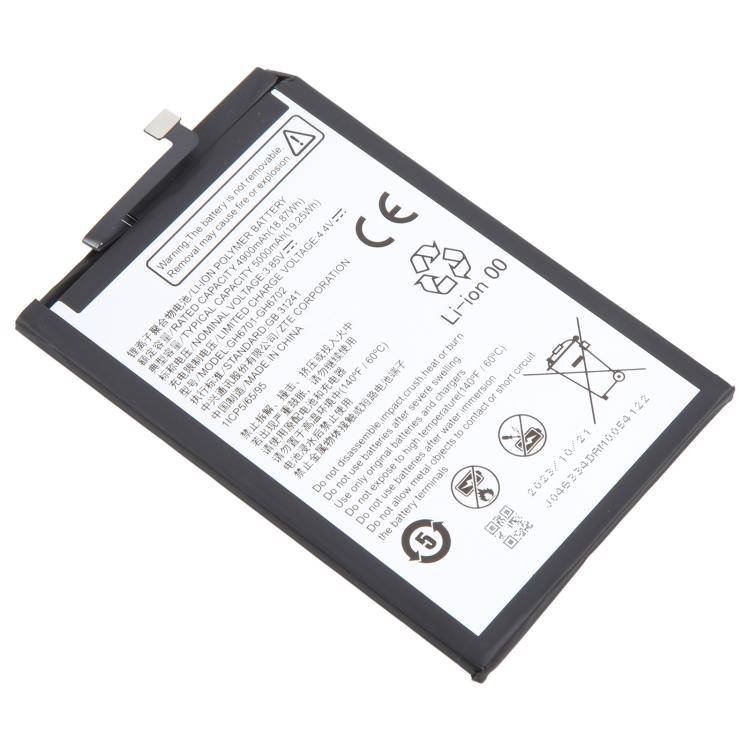 For ZTE Blade A34 / A54 GH6701-GH6702 5000mAh Battery Replacement - For ZTE by buy2fix | Online Shopping UK | buy2fix