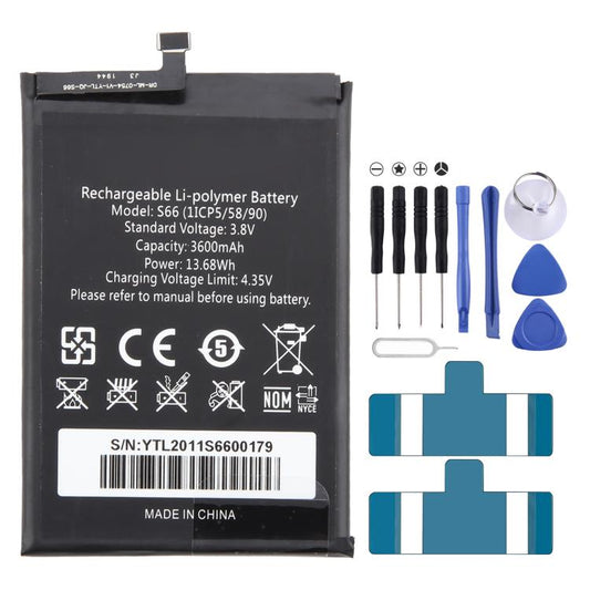For Oukitel Y1000 S66 3600mAh Battery Replacement - Others by buy2fix | Online Shopping UK | buy2fix
