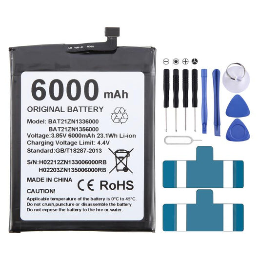 For DOOGEE V20 / V20S BAT21ZN1336000 6000mAh Battery Replacement - Others by buy2fix | Online Shopping UK | buy2fix