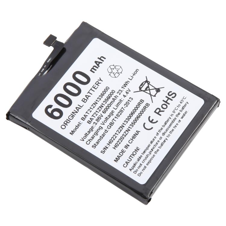 For DOOGEE V20 / V20S BAT21ZN1336000 6000mAh Battery Replacement - Others by buy2fix | Online Shopping UK | buy2fix