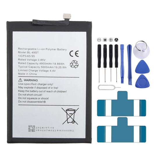 For Tecno Spark 10 Pro BL-49ST 5000mAh Battery Replacement