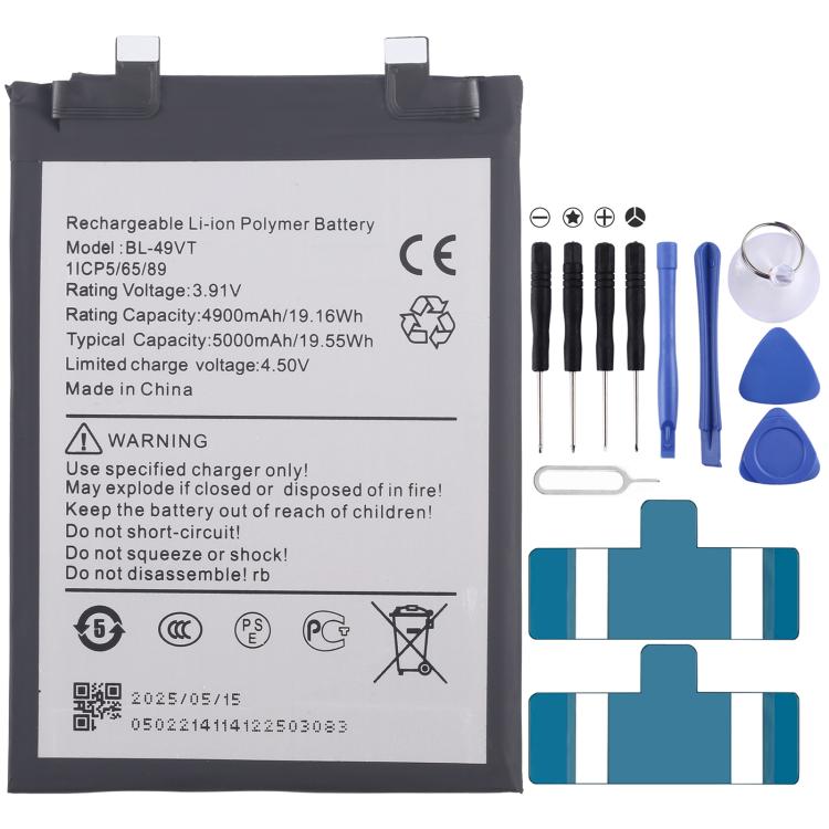 For Tecno BL-49VT 5000mAh Battery Replacement - Others by buy2fix | Online Shopping UK | buy2fix