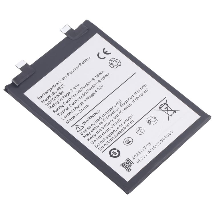 For Tecno BL-49VT 5000mAh Battery Replacement - Others by buy2fix | Online Shopping UK | buy2fix