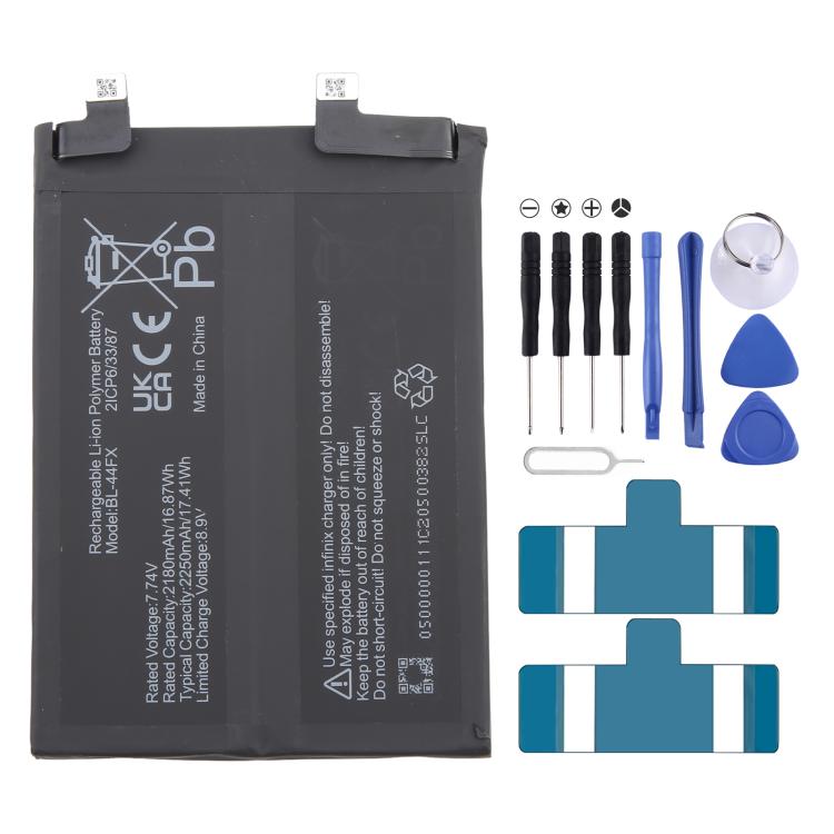 For lnfinix Note 12 Vip X672 BL-44FX 2250mAh Battery Replacement - Others by buy2fix | Online Shopping UK | buy2fix