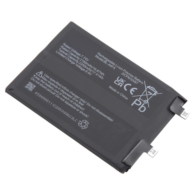 For lnfinix Note 12 Vip X672 BL-44FX 2250mAh Battery Replacement - Others by buy2fix | Online Shopping UK | buy2fix