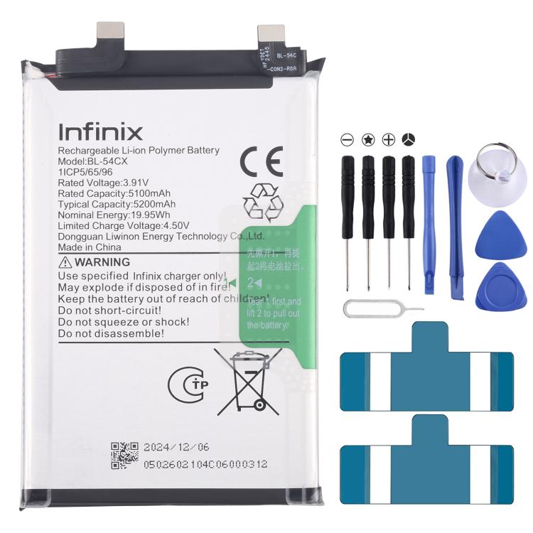 For Infinix BL-54CX 5200mAh Battery Replacement - Others by buy2fix | Online Shopping UK | buy2fix