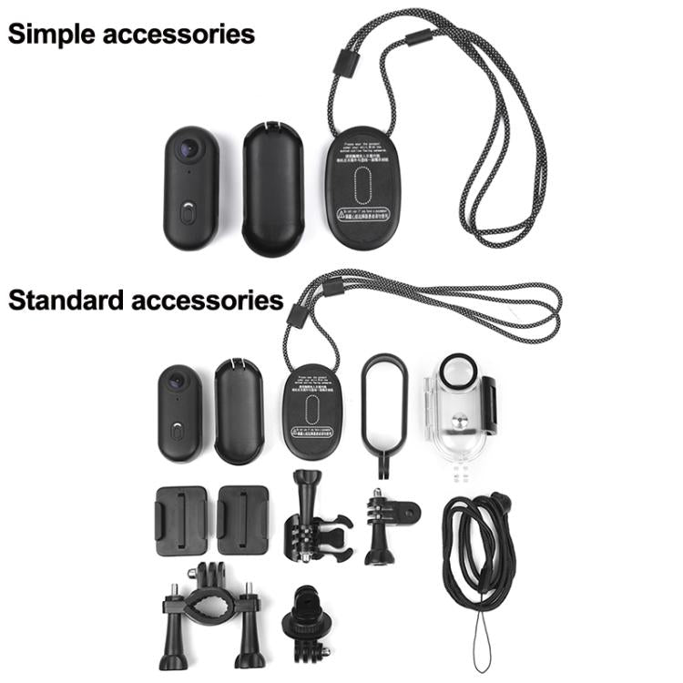 H88 4K Thumb Sports Camera Mini WiFi Camera, Specification:Standard Version(White) - Video Cameras by buy2fix | Online Shopping UK | buy2fix