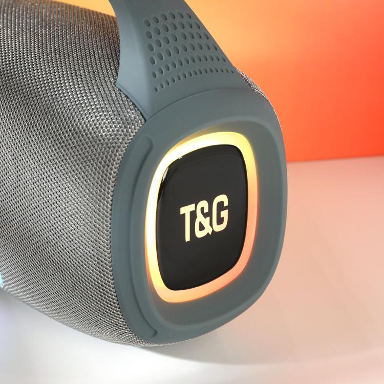 T&G TG674 TWS Outdoor Portable Wireless Bluetooth Speaker with RGB Light(Red) - Desktop Speaker by T&G | Online Shopping UK | buy2fix