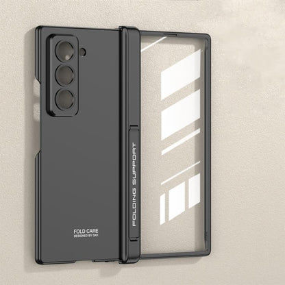 For Samsung Galaxy Z Fold6 Slim GKK Integrated Magnetic Folding Hinge All-inclusive Phone Case(Black) - Galaxy Phone Cases by GKK | Online Shopping UK | buy2fix
