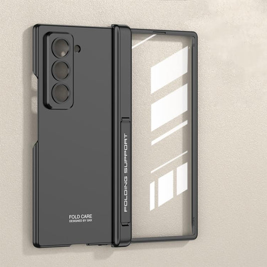 For Samsung Galaxy Z Fold6 Slim GKK Integrated Magnetic Folding Hinge All-inclusive Phone Case(Black) - Galaxy Phone Cases by GKK | Online Shopping UK | buy2fix