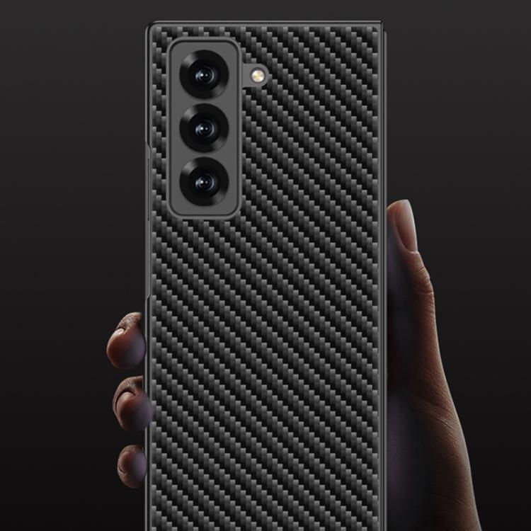 For Samsung Galaxy Z Fold6 Slim GKK Integrated Metal Paint Skin Feel Leather Full Coverage Phone Case(Black) - Galaxy Phone Cases by GKK | Online Shopping UK | buy2fix