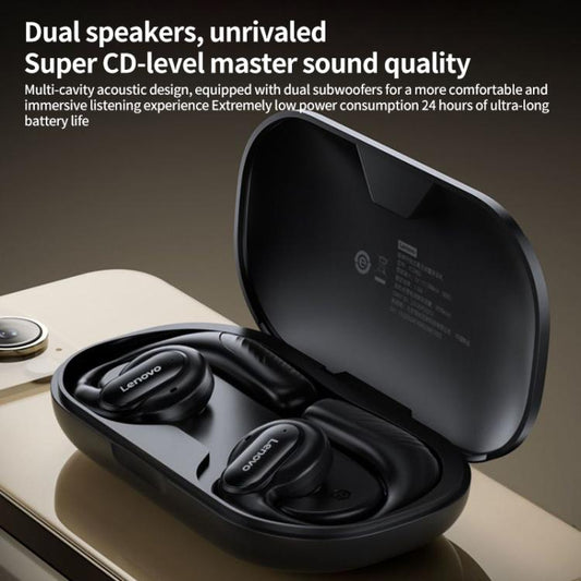 Lenovo TC3402 Dual Horn 360 Surround Sound Wireless BT 5.3 Earphones(White) - TWS Earphone by Lenovo | Online Shopping UK | buy2fix